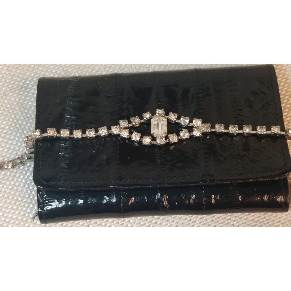 Vintage Rhinestone Crystal Clear Prong Bracelet 1960s Elegant Classy Art Deco